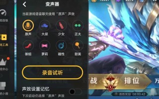 王者荣耀变声器教学 - 王者变声器是怎么弄的