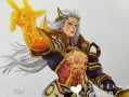 王者荣耀后羿画画教学（绘画王者荣耀后羿）