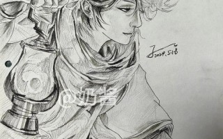 王者荣耀素描教学，王者荣耀素描画简单好看易画