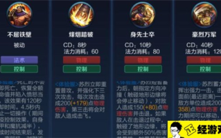 王者荣耀苏列攻略：掌握英雄技能与战术运用