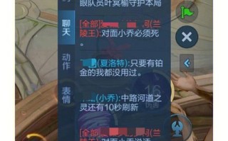 王者荣耀兰陵王的战术与技巧