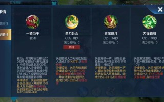王者荣耀关羽神出装：打造最强战力