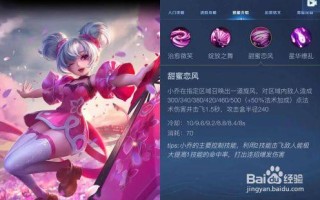 小乔王者荣耀教学，王者荣耀小乔使用教程