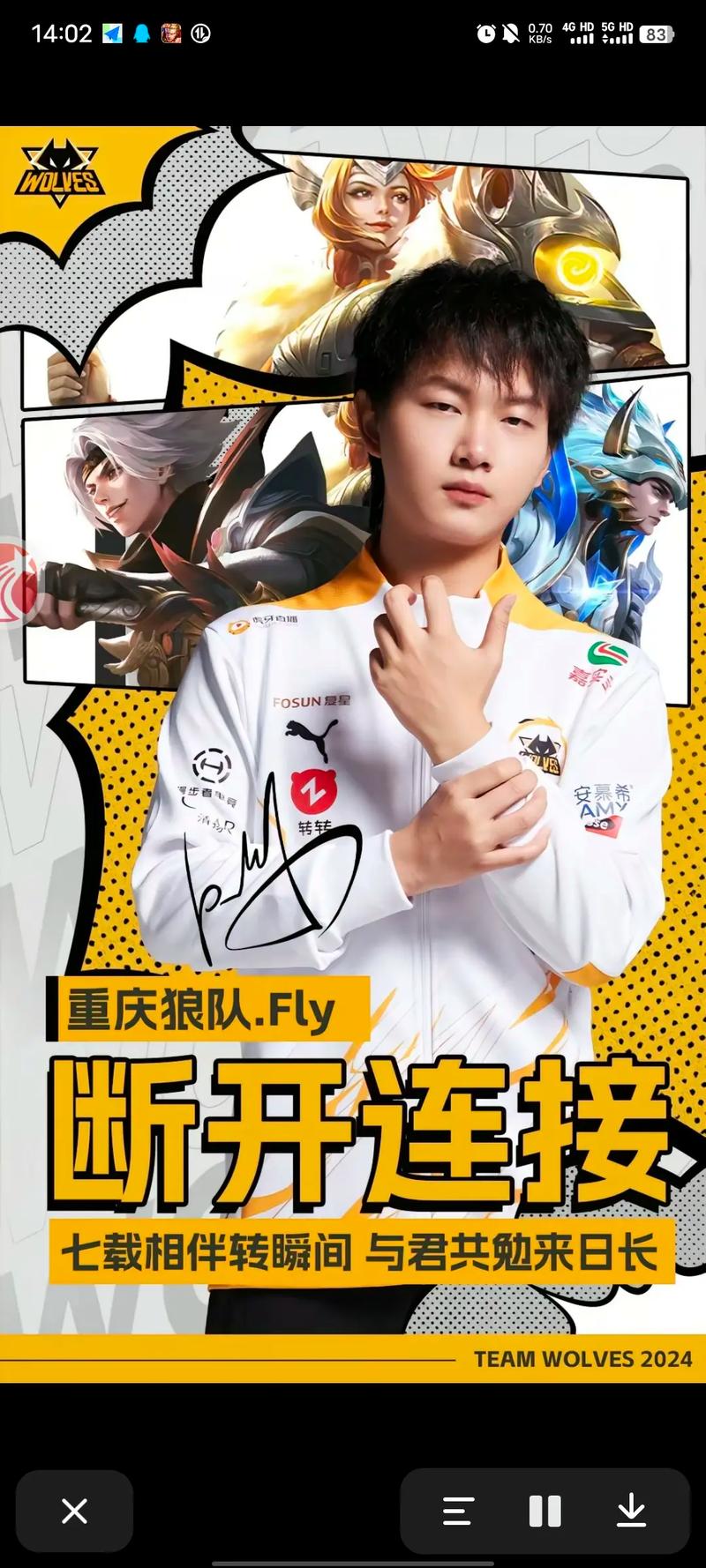 fly王者荣耀教学（王者荣耀fly去哪个战队了）-第2张图片-益智游