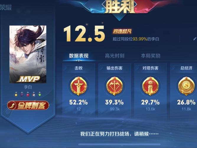 王者荣耀李白五杀出装,国服李白五杀-第3张图片-益智游 王者荣耀李白五杀出装,国服李白五杀-第3张图片-益智游