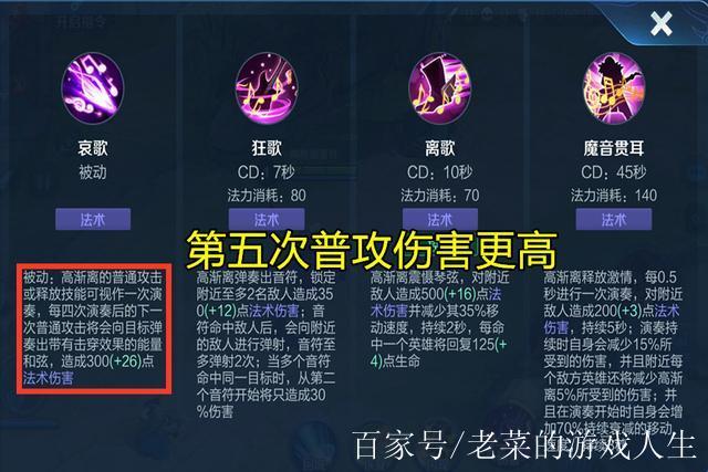 王者荣耀高渐离技能教学(王者荣耀高渐离技能解析)-第4张图片-益智游 王者荣耀高渐离技能教学(王者荣耀高渐离技能解析)-第4张图片-益智游