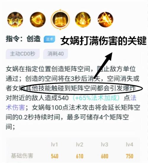女娲王者荣耀玩法 - 女娲 王者荣耀攻略-第8张图片-益智游