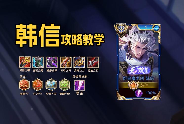 王者荣耀韩信高阶教学(王者荣耀韩信高端局打法思路)-第8张图片-益智游 王者荣耀韩信高阶教学(王者荣耀韩信高端局打法思路)-第8张图片-益智游