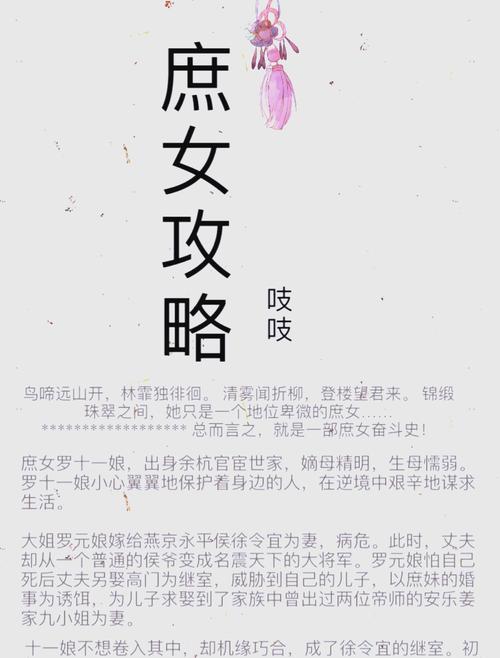 庶女攻略相似的小说,庶女攻略风格类似的古言-第1张图片-益智游 庶女攻略相似的小说,庶女攻略风格类似的古言-第1张图片-益智游