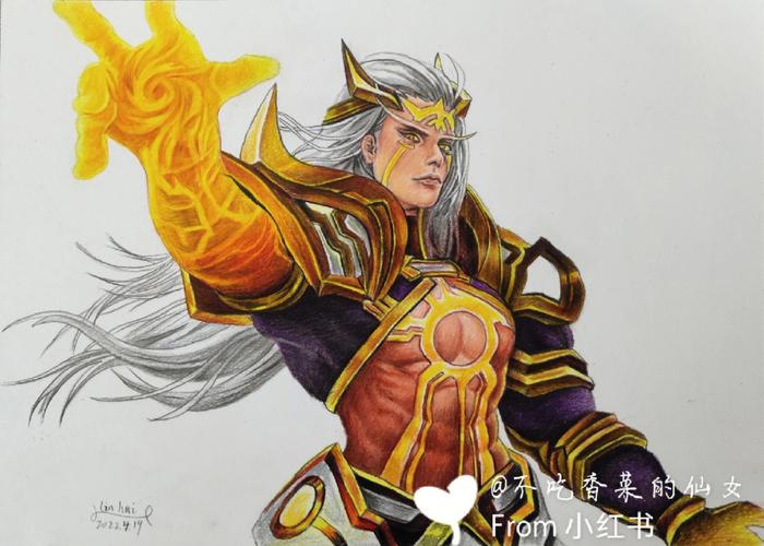 王者荣耀后羿画画教学（绘画王者荣耀后羿）-第1张图片-益智游